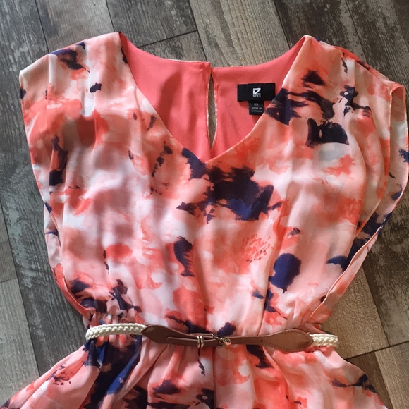 IZ Byer Floral Dress - Picture 2 of 3